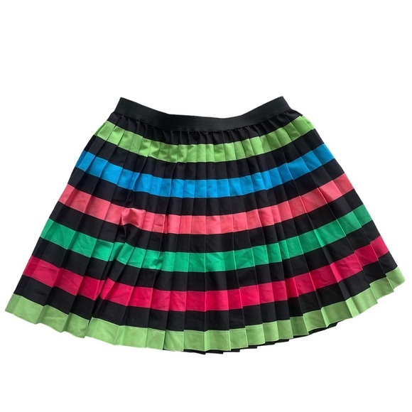 NWOT Vintage  Y2K colourful stripe tennis skit - Picture 2 of 5